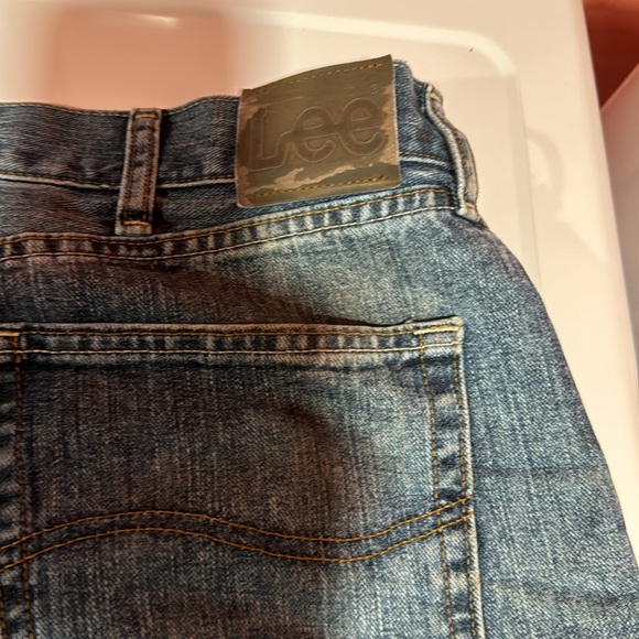 Lee vintage 36x36 relaxed straight jeans   Stonewashed blue. - Picture 6 of 6